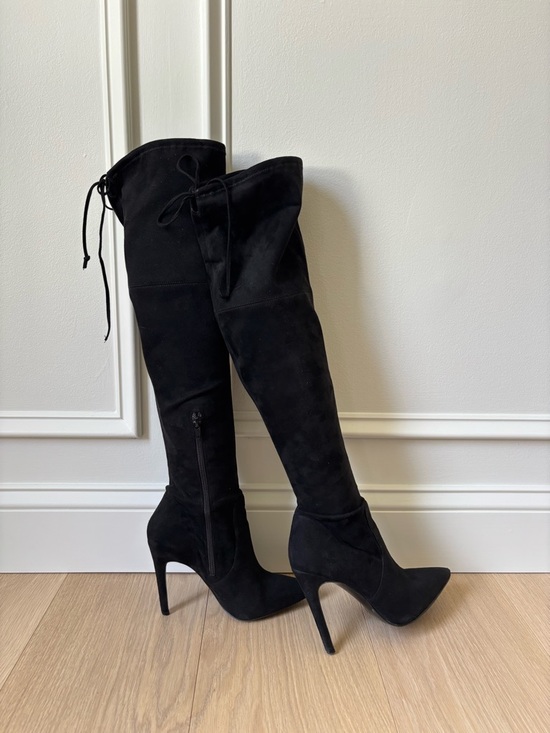 Guess Shoes - Guess Black Over-the-Knee Stiletto Boots